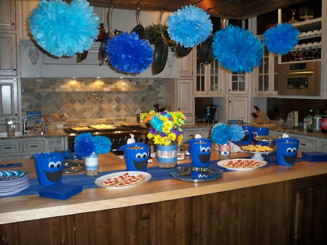 Cookie Monster Birthday Party