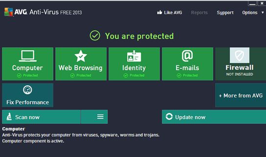 Free AVG Anti-Virus 2013 Released 