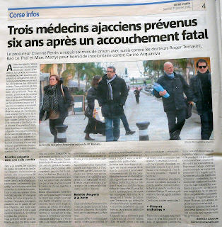 Procès décès Accouchement