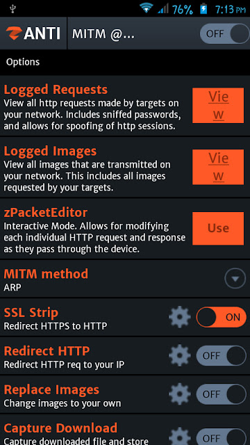 MITM Attack Using zANTI