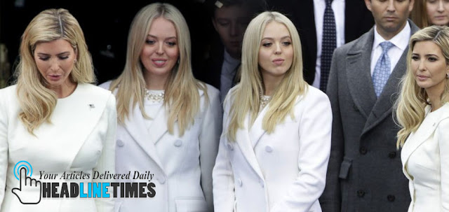 Ivanka and Tiffany Trump Match Hillary Clinton on Inauguration Day