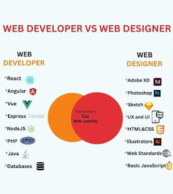 Webdeveloper vs webdesigner