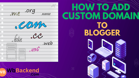  How to add custom Domain to blogger web site  