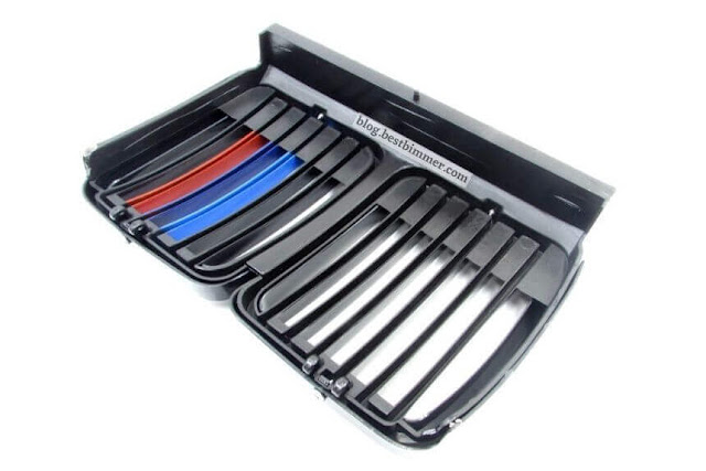 Grill BMW E30 Tahun 1982-1994 - Warna Hitam Mengkilap - Model M Colour