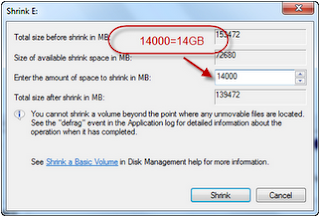 Tutorial Shrink Hardisk