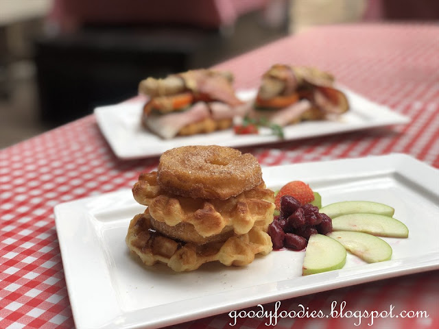 Waffles with Apple Stack, Brotzeit Mid Valley