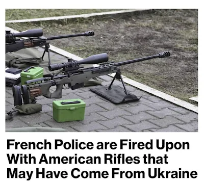 Gewehre aus der Ukraine in Frankreich