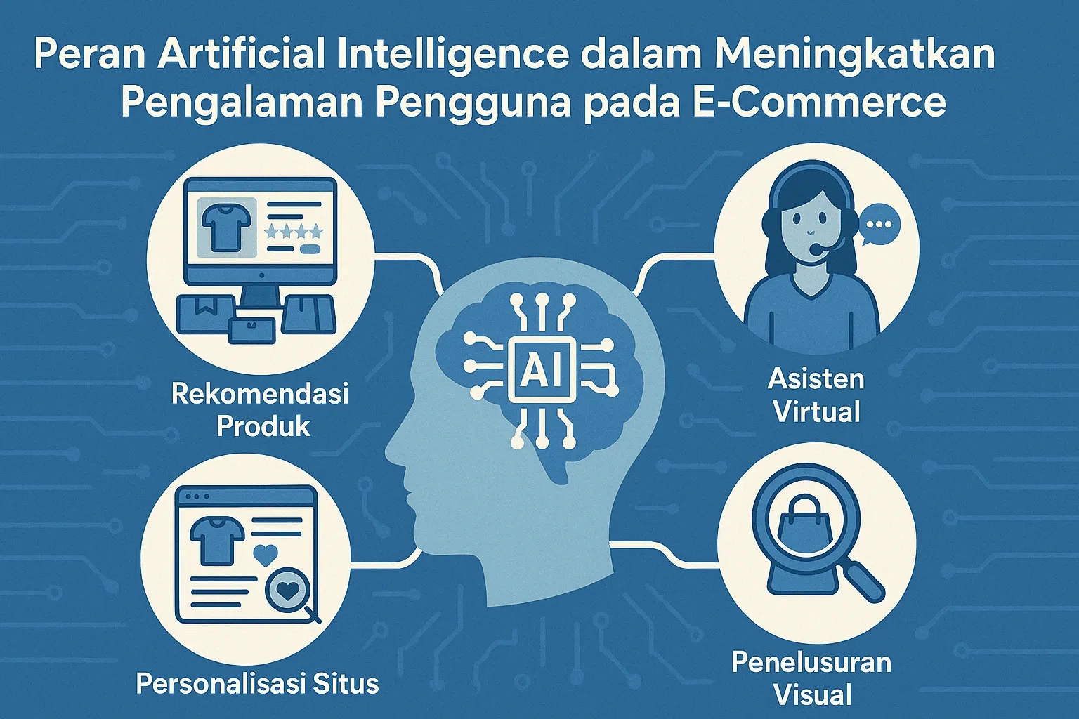 Peran artificial Intelligence dalam meningkatkan pengalaman pengguna pada E-Commerce