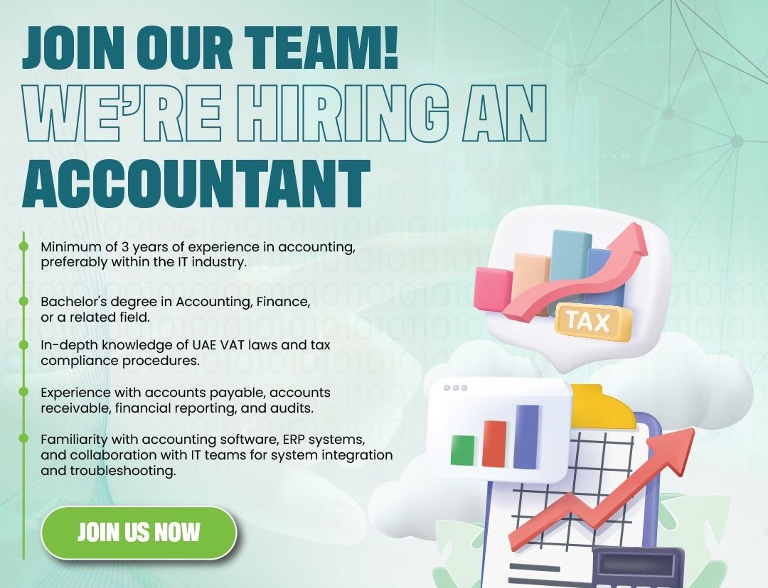 Hiring: Accountant | Guardian One Technologies | Latest Jobs in Dubai 2025