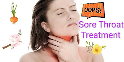 Sore throat treatment