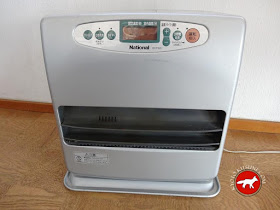 chauffage d'appoint à l'essence au japon