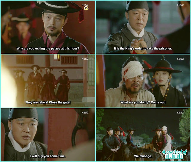  chief eunuch help ra on and his father escaping the palace and died - Love In The Moonlight - Episode 17 Review (Eng Sub) 