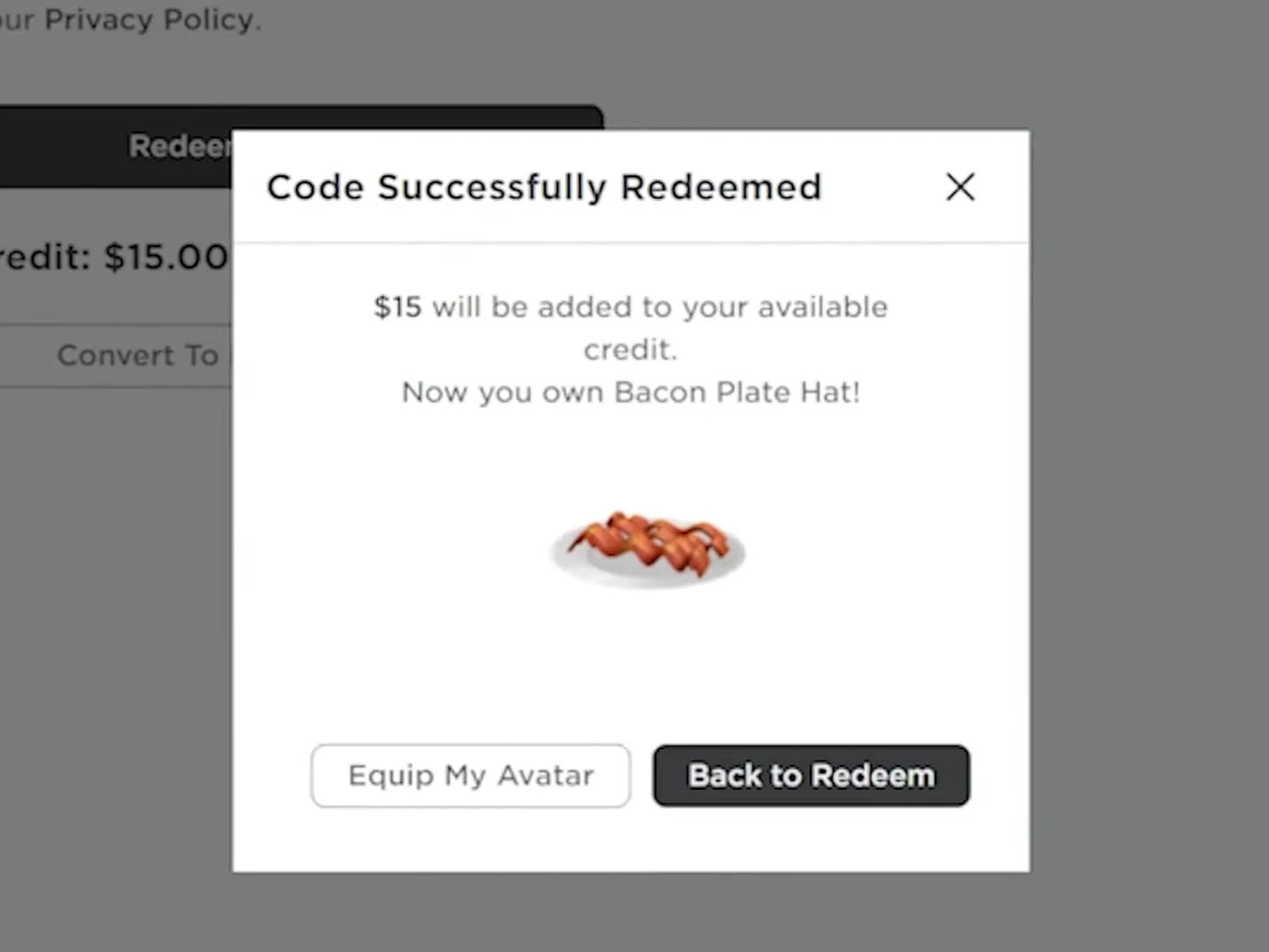 Redeem Robux Gift Card