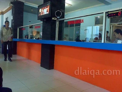 loket 1 - tempat penyerahan berkas