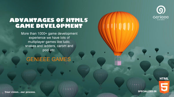 advantages of HTML5 game development