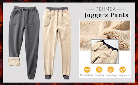 Warm Winter Sherpa Lined Pants