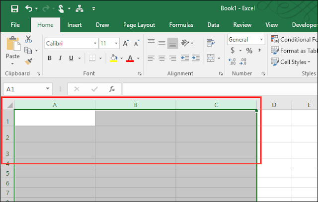 So stellen Sie Zeilenhöhe und Spaltenbreite in Excel