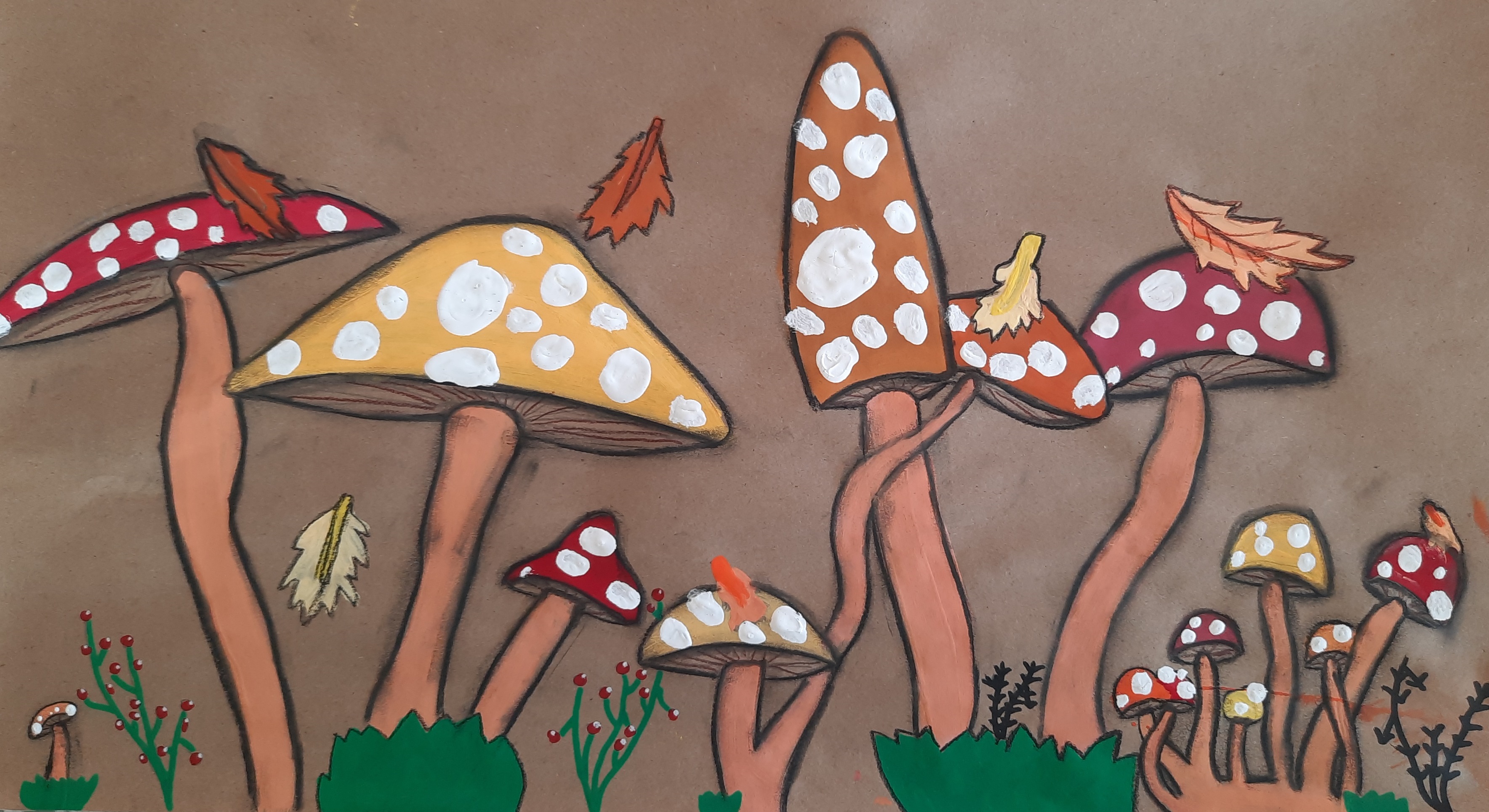 How to Paint Mushroom Rocks That's Super Simple