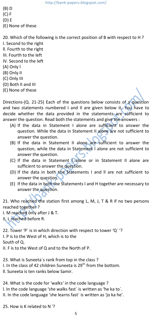 sbi po model question paper