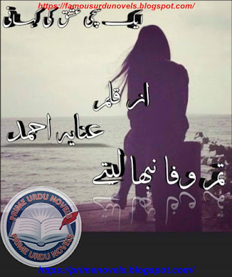 Tum wafa nibha lety novel pdf by Anaya Ahmed Complete