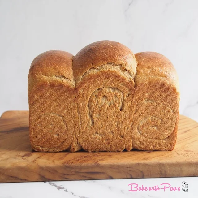 Whole Wheat Soft Sourdough Bread