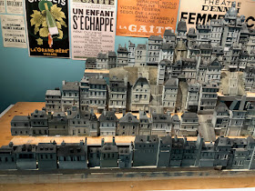 Ennui-sur-Blasé town model detail French Dispatch
