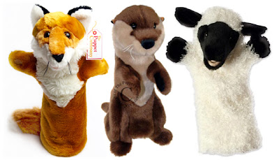 The Puppet Company Fox, Otter and Sheep