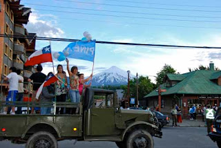 Chilean Election Night Pucon Chile