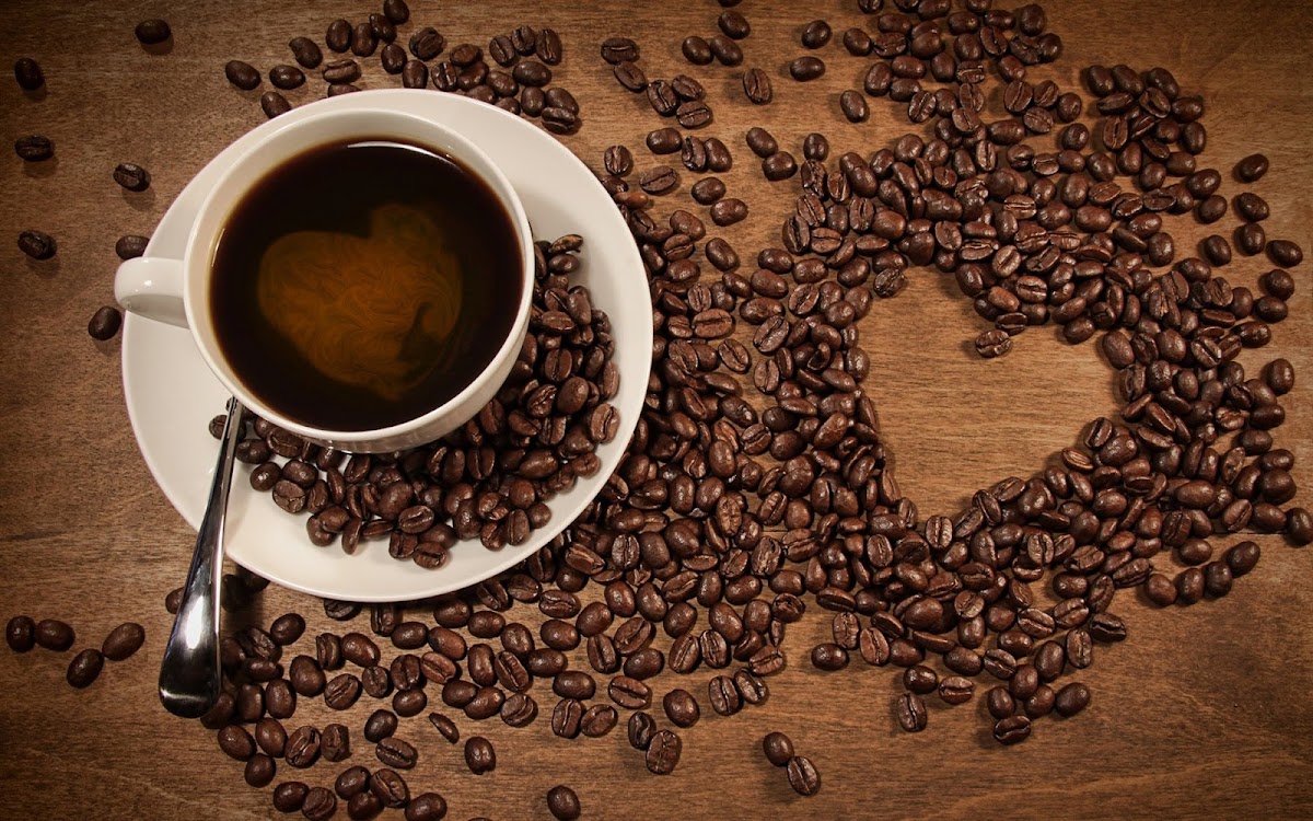 Coffee Beans Widescreen HD Wallpaper 9