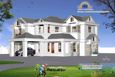 Indian Home 3d Elevation