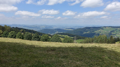 Blick von der Schafegg Richtung Norden