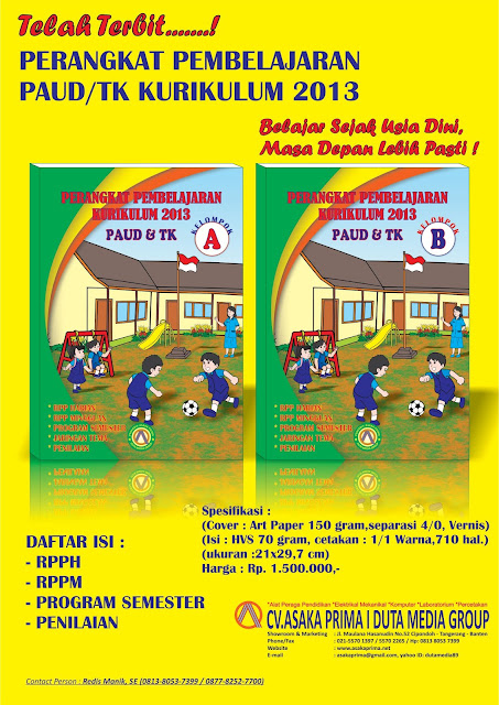 Download Prosem, Prota, RPPH, RPPM, RKH Untuk TK/PAUD Kurikulum ... 2013 MODEL TABEL- Download;; Program Semester (Promes) PAUD Usia 5-6