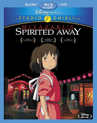 Spirited Away Blu-Ray DVD Combo Cover