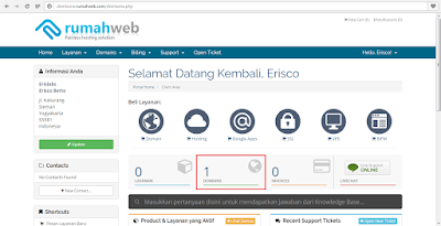 Cara Menambahkan Sub Domain Di Rumahweb