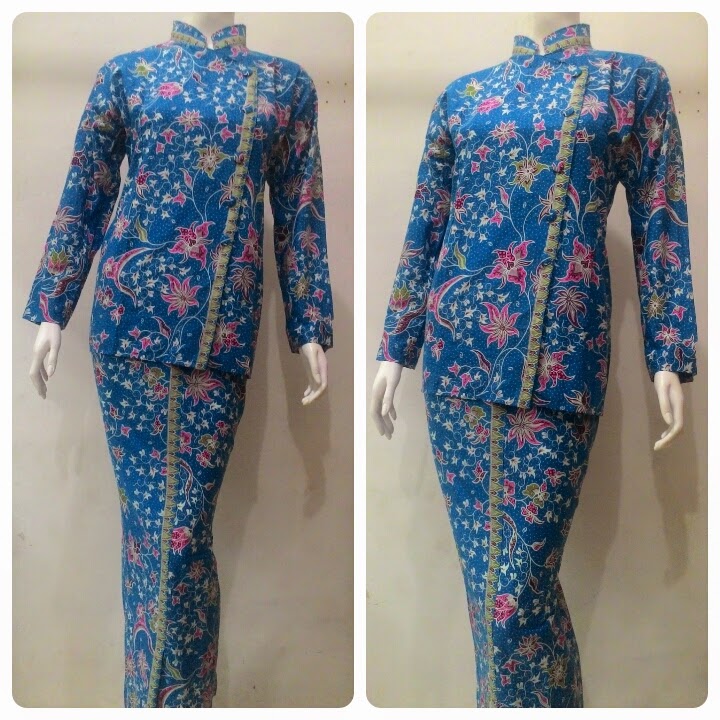 Baju Batik Pramugari Motif Melati - Batik Bagoes Solo