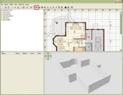 Rysowanie ścian domu - Sweet Home 3D