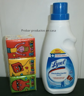 Disfrutabox Lysol y Renova