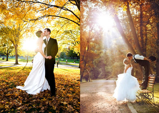 fall wedding