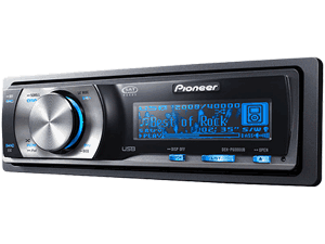 a stylish car stereo with