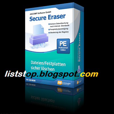 Secure Eraser Professional: Remove the data to clean the memory