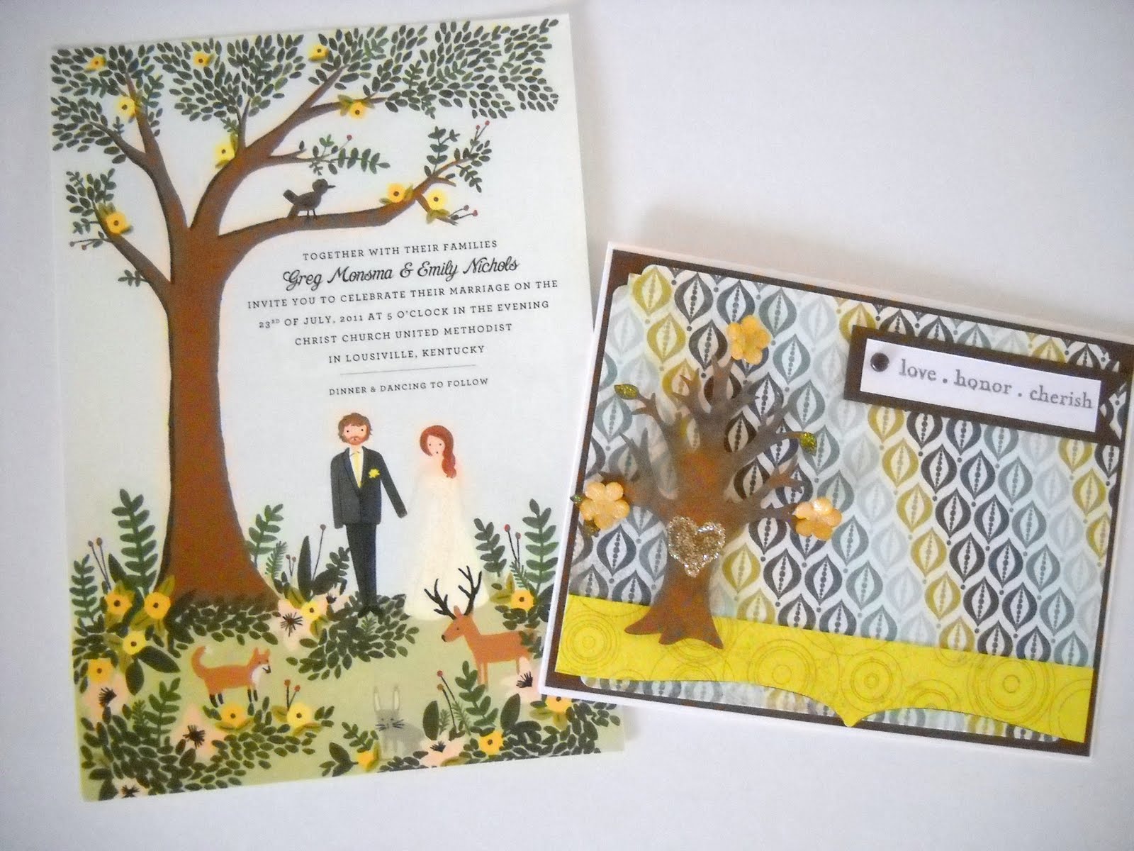 Unique Wedding Invitation Card