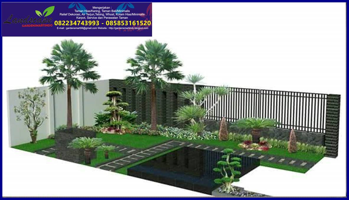  Desain Taman Kampus  Gambar Desain  Rumah Minimalis