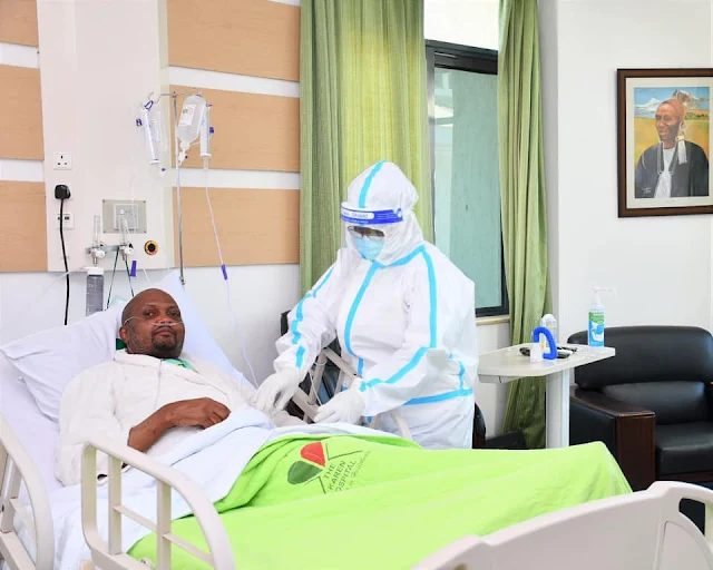 Gatundu MP Moses Kuria in hospital