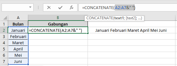  cara untuk menggabungkan data di dalam sel Excel Cara Praktis Menggabungkan Data Sel di Excel