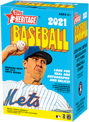 2021 Topps Heritage Baseball Trading Cards