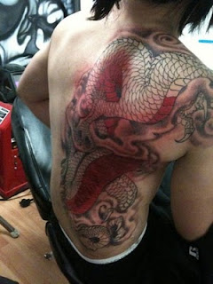 Long Dragon Tattoos