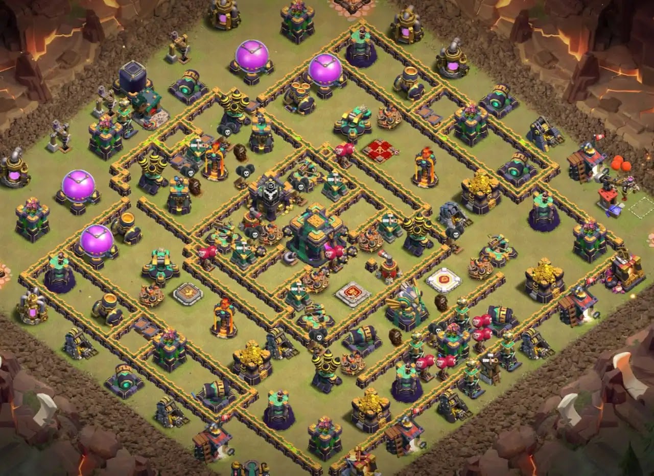 Clash of Clans Town Hall Level 14 Farming Base Link
