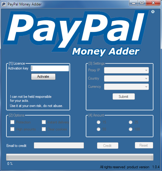 Paypal money adder no survey No Password 2014