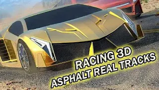 Screenshots of the Racing 3D Asphalt real tracks for Android tablet, phone.