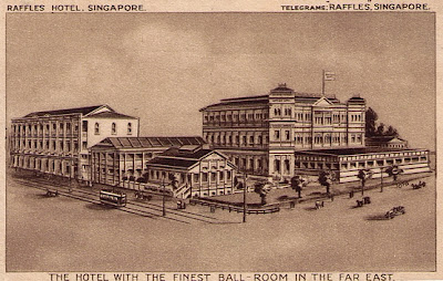 Das Raffles Hotel ist ein 1887 im Kolonialstil errichtetes Hotel in Singapur